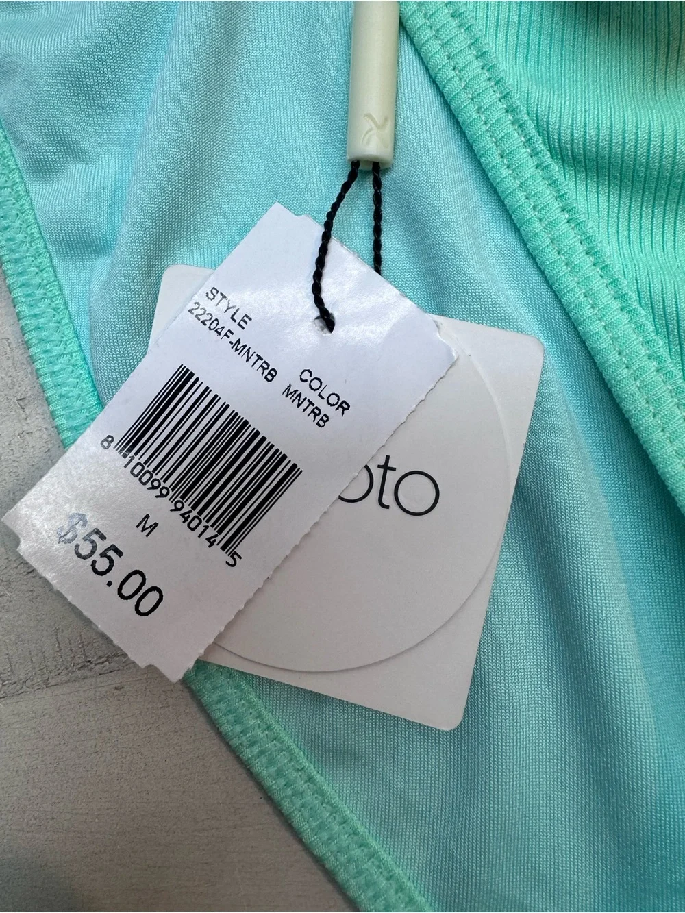 Peixoto Womens Mint Tinga Bikini swim Bottoms Size medium nwt